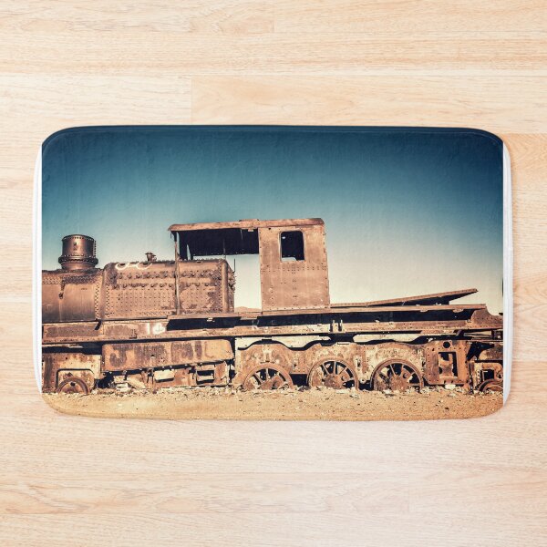 Item preview, Rusty train in Uyuni, Bolivia designed and sold by Delphimages Art.