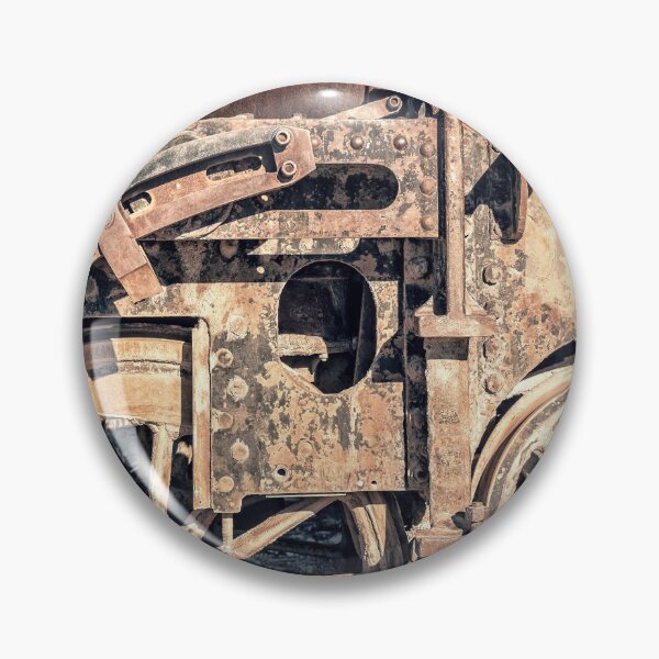 Item preview, Rusty train wheels designed and sold by Delphimages Art.