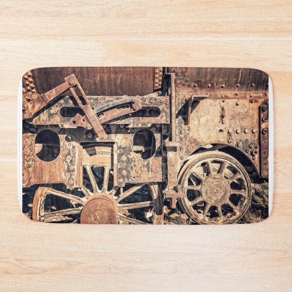 Item preview, Rusty train wheels designed and sold by Delphimages Art.