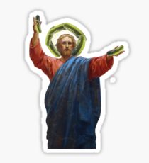 Pickle Jesus Sticker