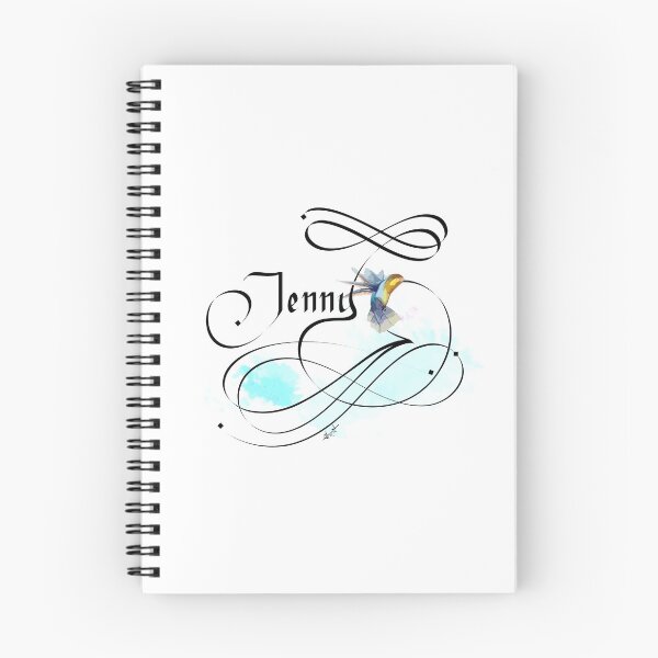 Item preview, Jenny Female Name Calligraphy designed and sold by AhMath.