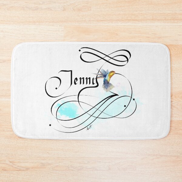 Item preview, Jenny Female Name Calligraphy designed and sold by AhMath.