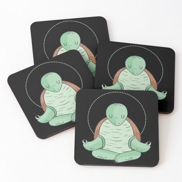 Item preview, Zen Turtle Doing Yoga designed and sold by Hoiho Adventure Shirts.