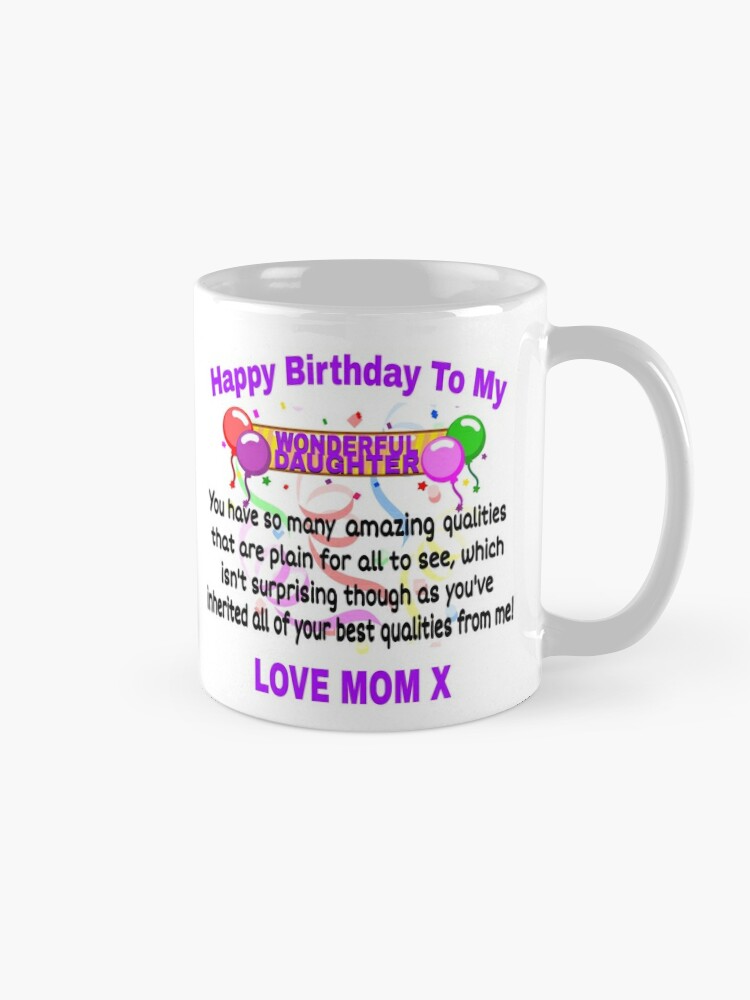 Coffee Gifts Birthday Mothers Daughter