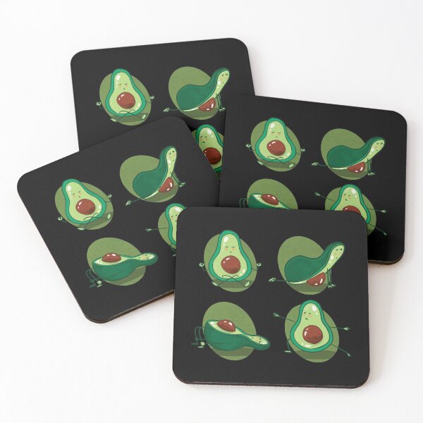 Item preview, Kawaii Avocado Yoga designed and sold by Hoiho Adventure Shirts.