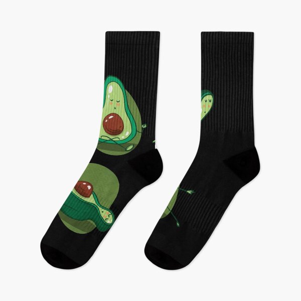 Item preview, Kawaii Avocado Yoga designed and sold by Hoiho Adventure Shirts.