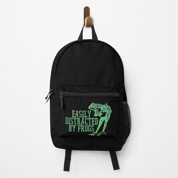 Item preview, Easily distracted by frogs Funny Quote designed and sold by AMSonArt.