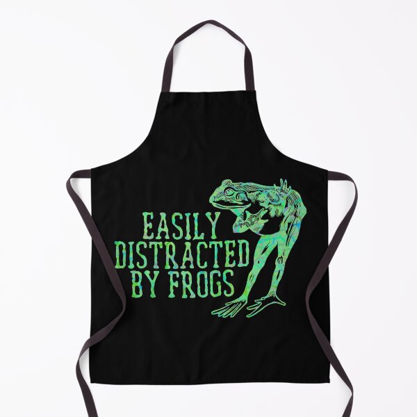 Item preview, Easily distracted by frogs Funny Quote designed and sold by AMSonArt.