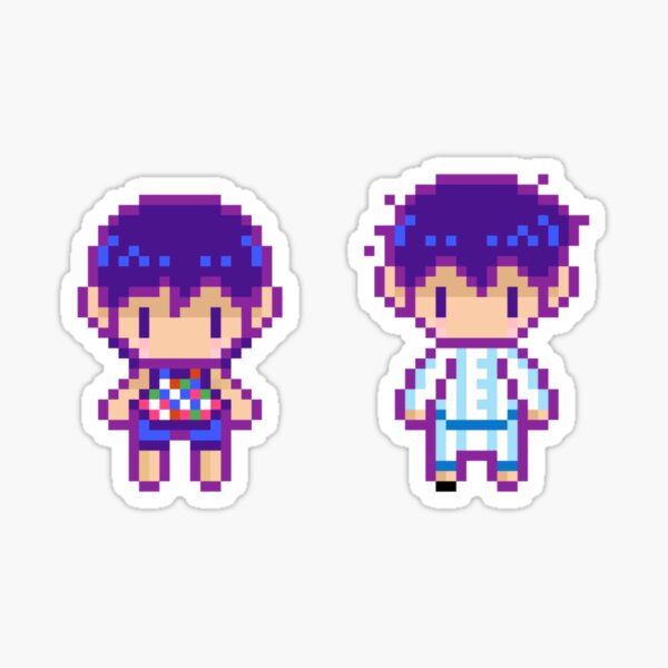 Kel Sprites (Omori) - Omori - Sticker