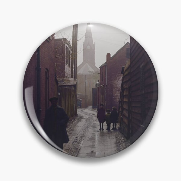 Item preview, Alley on a wet day somewhere in Europe in the early 1900. designed and sold by BaptisteColors.