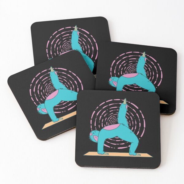Item preview, Funny Yoga Sloth designed and sold by Hoiho Adventure Shirts.