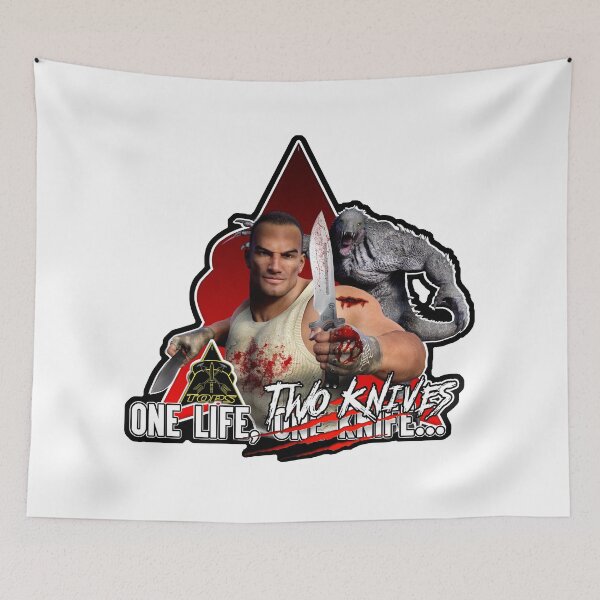 Item preview, One Life, TWO Knives... designed and sold by angryjackalope.