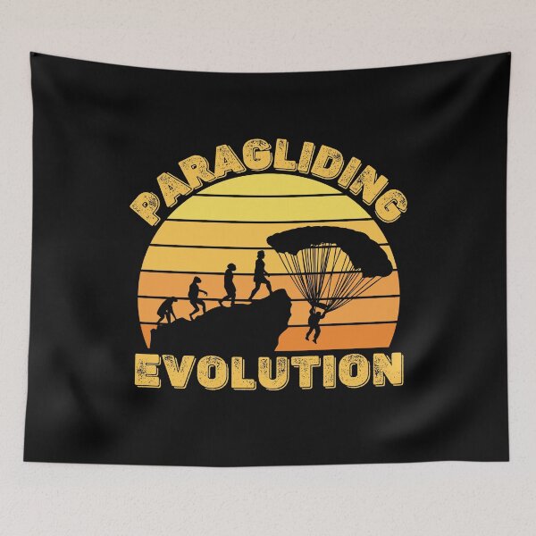 Item preview, Paragliding Evolution designed and sold by Hoiho Adventure Shirts.
