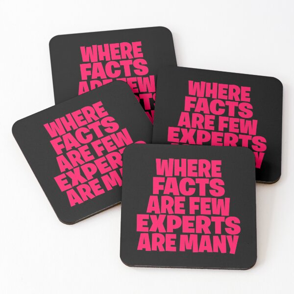 Item preview, Where facts are few, experts are many. v.3 designed and sold by x1brett.