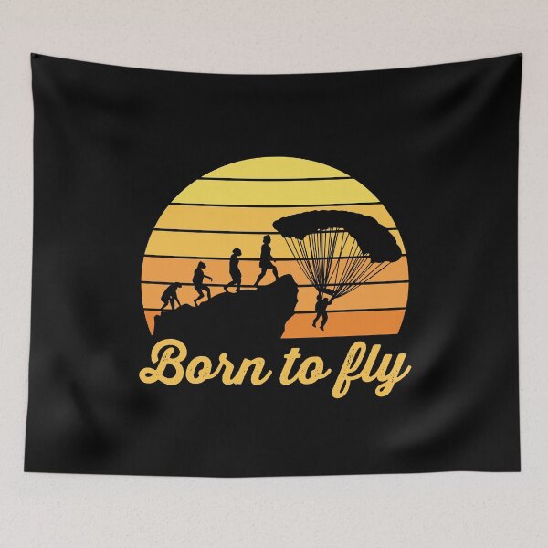 Item preview, Born To Fly designed and sold by Hoiho Adventure Shirts.