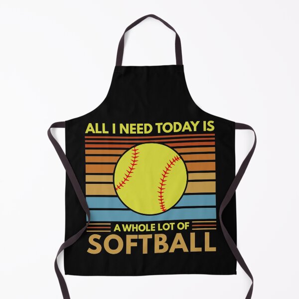 Item preview, ALL I NEED TODAY IS A WHOLE LOT OF SOFTBALL COLLECTION designed and sold by JRM Tees & More Store.