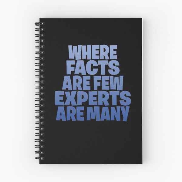 Item preview, Where facts are few, experts are many. v.8 designed and sold by x1brett.