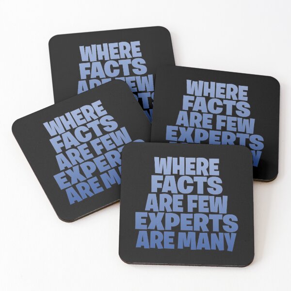 Item preview, Where facts are few, experts are many. v.8 designed and sold by x1brett.