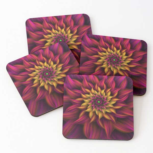 Item preview, Mosaic yellow mauve flower designed and sold by BestDesign87.
