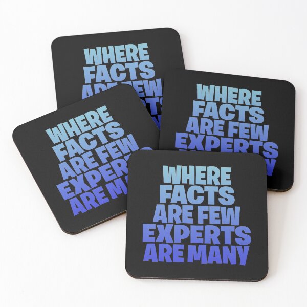 Item preview, Where facts are few, experts are many. v.9 designed and sold by x1brett.