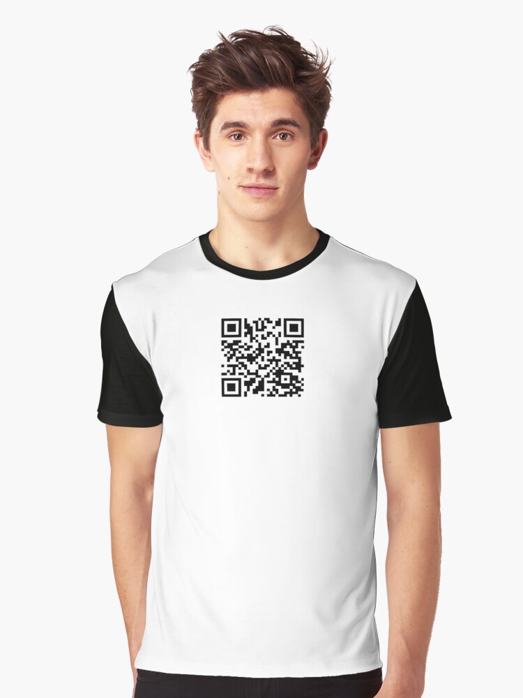 Rick Roll Your Friends! QR code that links to Rick Astley’s “Never Gonna  Give You Up”  music video | Essential T-Shirt