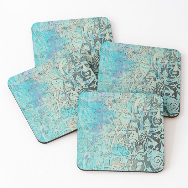 Item preview, Patience - Blue and Yellow designed and sold by koorosh-nejad.
