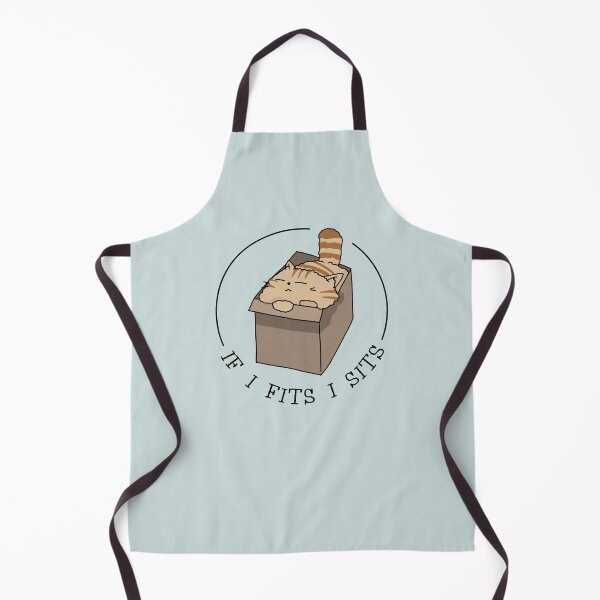 Item preview, If I Fits, I Sits - Cat in Cardboard Box designed and sold by STUDIO-72.