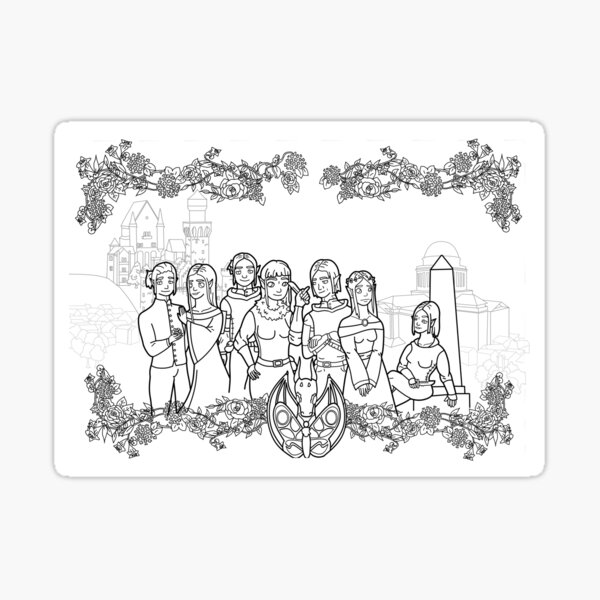 World Book Day Celebration 2021 - Colour Yourself Sticker