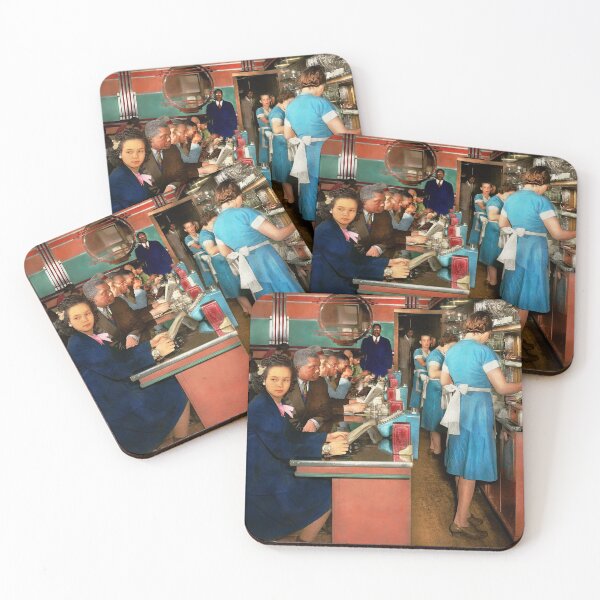 Item preview, Cafe - Chicago IL - Perfect Eat Shop 1942 designed and sold by Mike Savad Photography.