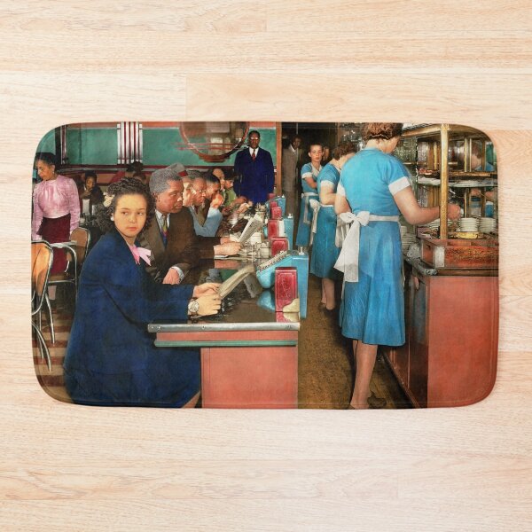 Item preview, Cafe - Chicago IL - Perfect Eat Shop 1942 designed and sold by Mike Savad Photography.