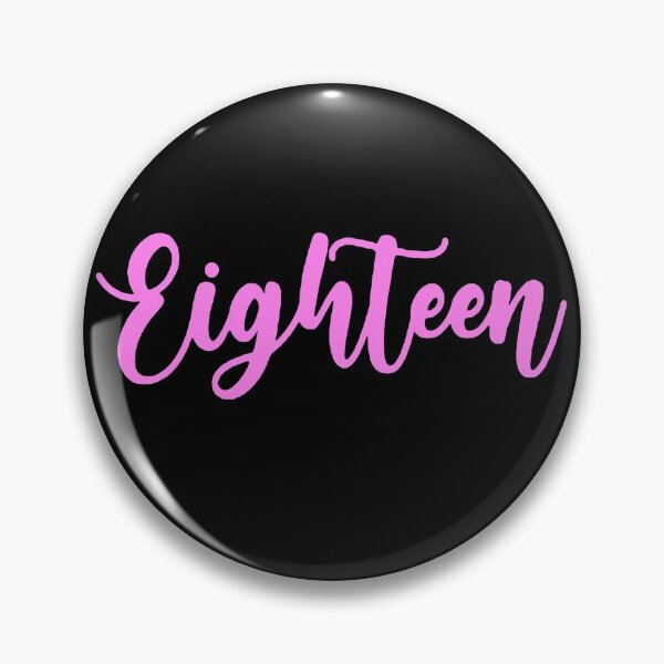 Item preview, Eighteen Years of Existence - Pink 18 Years Old 18th Birthday designed and sold by urban-design.