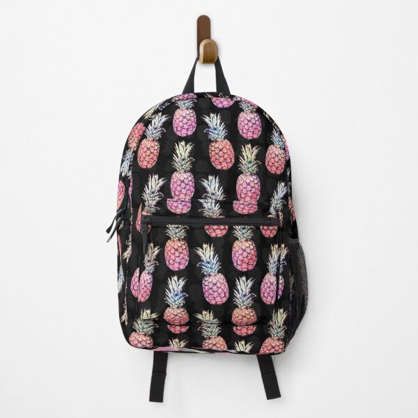 Item preview, Pineapples and Foliage Black Illustration designed and sold by NdesignTrend.