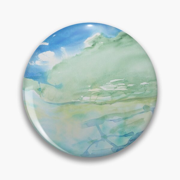 Item preview, Sea nature life abstract painting gift idea designed and sold by Anna Härtelt.