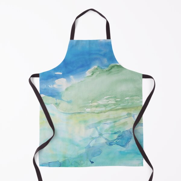 Item preview, Sea nature life abstract painting gift idea designed and sold by Anna Härtelt.