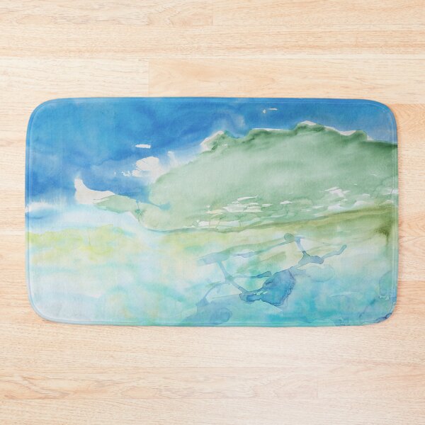 Item preview, Sea nature life abstract painting gift idea designed and sold by Anna Härtelt.