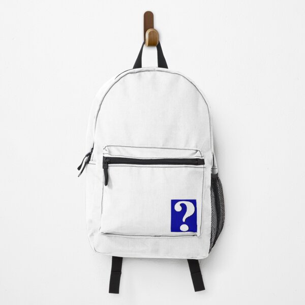 Item preview, Parks and Recreation - Question Mark Sticker - Blue designed and sold by bcrz.