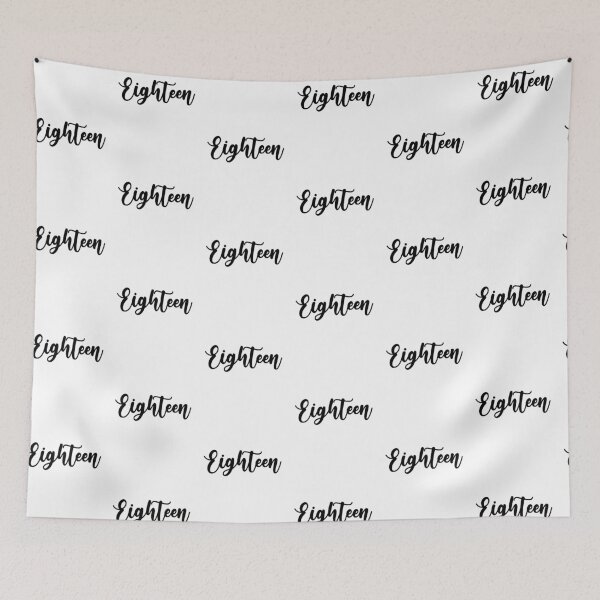 Item preview, Eighteen Years of Existence - 18 Years Old 18th Birthday designed and sold by urban-design.