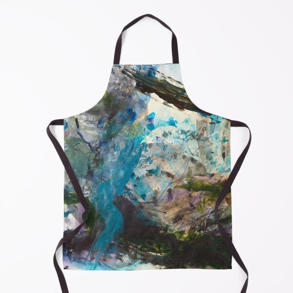 Item preview, Sea nature wild abstract painting gift idea designed and sold by Anna Härtelt.