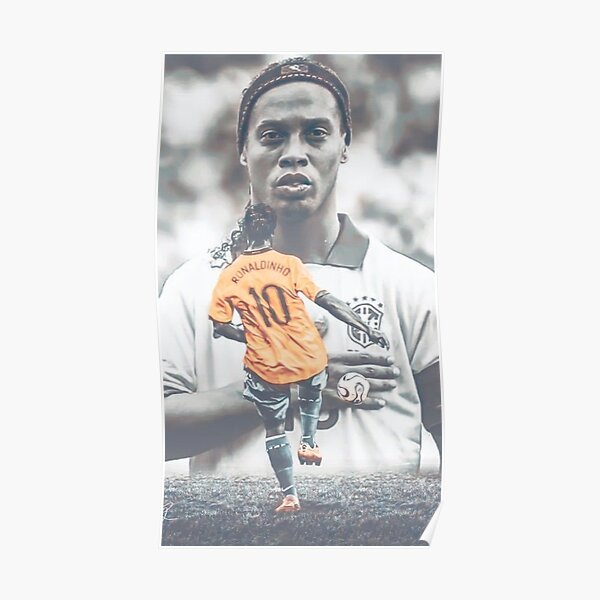 Fond d'écran Ronaldinho Illustration Poster