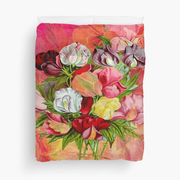 sweet pea duvet cover