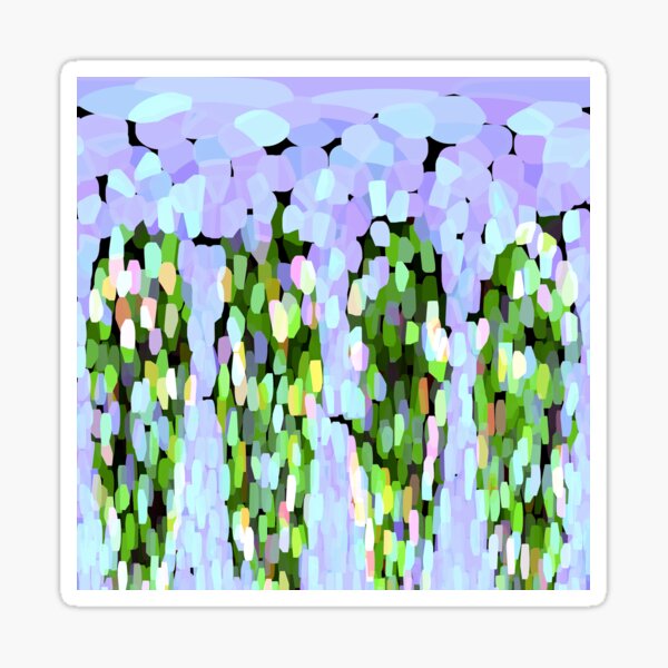 Item preview, Lavender Tears Abstract designed and sold by Overthetopsm.