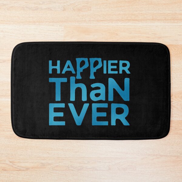 Item preview, Happier Than Ever designed and sold by MadeOfWords.
