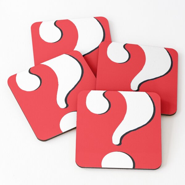 Item preview, Parks and Recreation - Question Mark Sticker - Red designed and sold by bcrz.