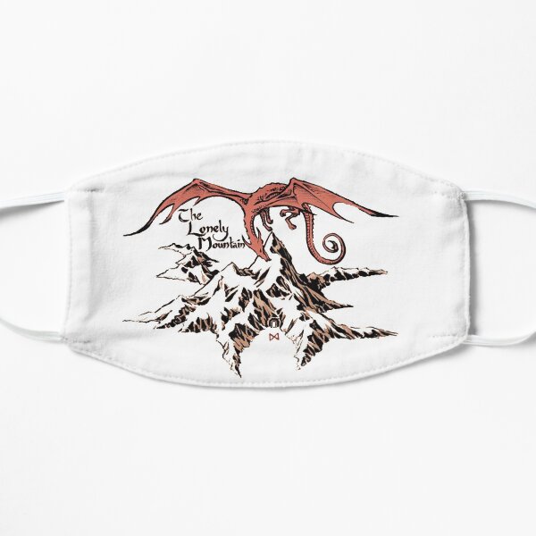 Lonely dragon Flat Mask