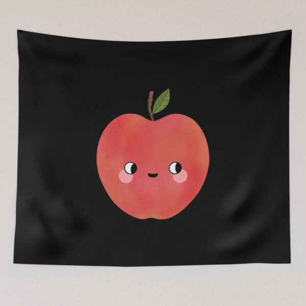 Item preview, Cute Red Apple Kawaii Food designed and sold by Groovysheck.