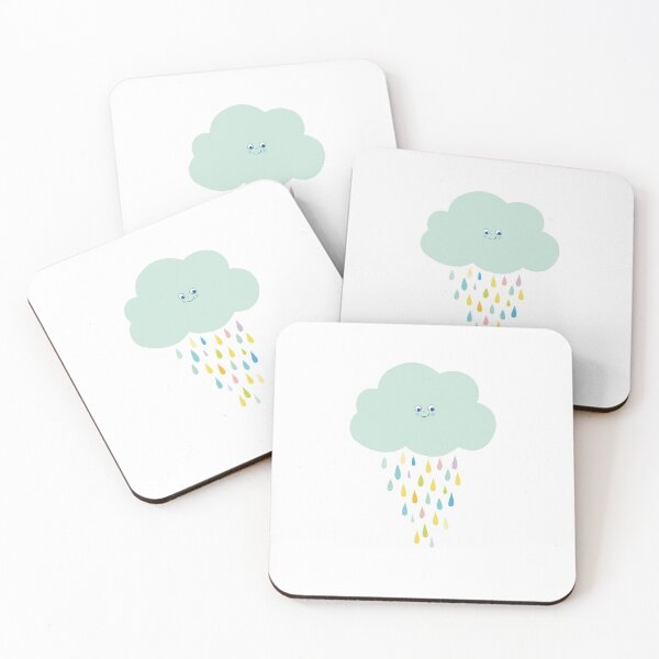 Item preview, cloudy with a chance of rainbow designed and sold by GreenyStudio.