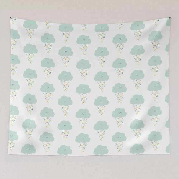 Item preview, cloudy with a chance of rainbow designed and sold by GreenyStudio.