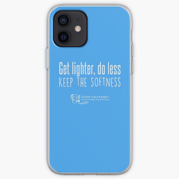 Get lighter, do less Keep the softness t-shirt iPhone Soft Case