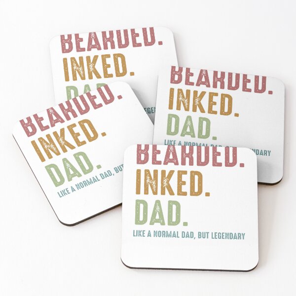 Item preview, Bearded. Inked. Dad. designed and sold by primetee.