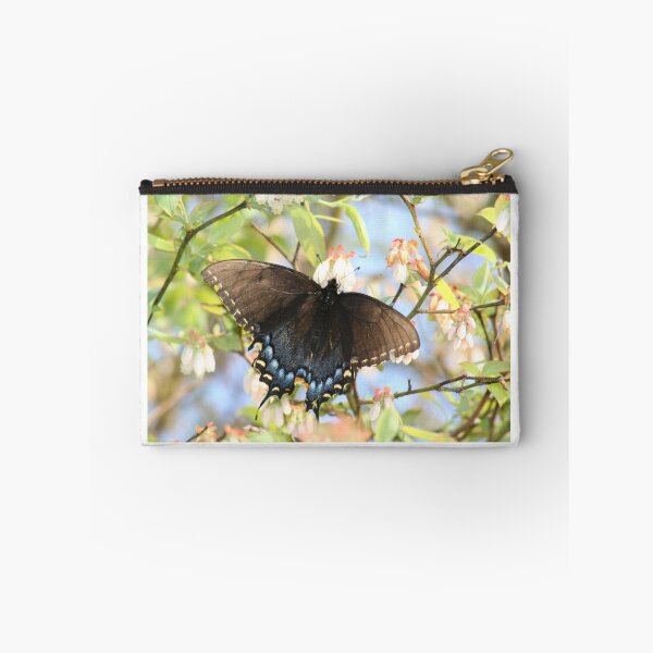 Item preview, Black Butterfly on a Blueberry Bush designed and sold by DebbieCHayes.